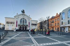 Budova, kde se apartmán nachází