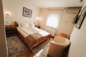 Letto o letti in una camera di B&B Passage