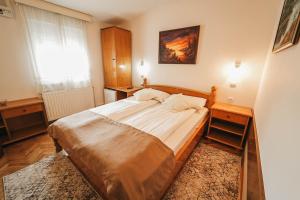 Letto o letti in una camera di B&B Passage