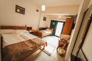 Letto o letti in una camera di B&B Passage