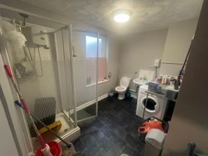 Ένα μπάνιο στο Ashton Apartment
