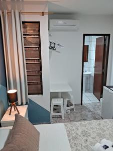 Postel nebo postele na pokoji v ubytování Hotel Nautico