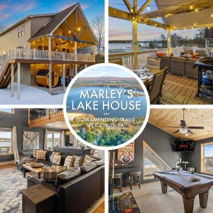 Imagine din galeria proprietății Lakefront Movie & Game Rooms Hot Tub Sauna etc în Albrightsville