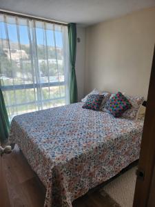 Postel nebo postele na pokoji v ubytování Departamento en Vallenar