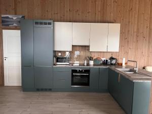 Η κουζίνα ή μικρή κουζίνα στο Phenomenal view over Vrådal and Vråvatn +47 φωτογραφίες