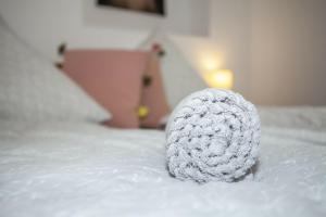 Voodi või voodid majutusasutuse Grape Escape Zell toas