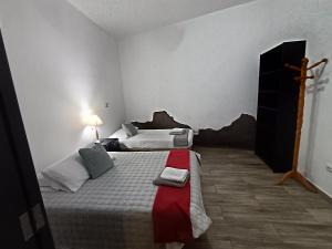 Postel nebo postele na pokoji v ubytování Villa de Ingenio JAVAZU