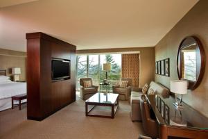 TV a/nebo společenská místnost v ubytování Sheraton Valley Forge King of Prussia