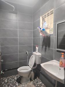 Koupelna v ubytování VIRTA Guesthouse + 18 fotografií