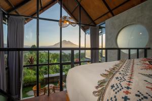 Puncak Gunung Kintamani客房内的一张或多张床位