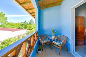 Балкон или терраса в Pousada Barra da Ferrugem