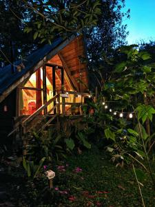 Zahrada ubytování Tipi Cabécar