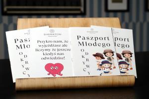 Certifikát, ocenenie alebo iný dokument vystavený v ubytovaní Sheraton Poznan Hotel