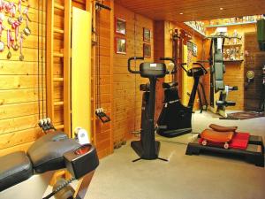 Posilňovňa alebo fitness centrum v ubytovaní Landhaus Salzburg, Dienten