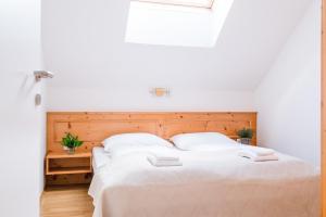 Posteľ alebo postele v izbe v ubytovaní Appartements Stranach