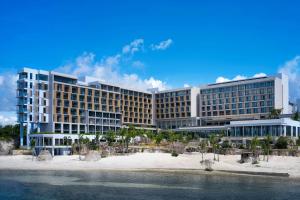 a rendering of a hotel on the beach at Sheraton Cebu Mactan Resort in Mactan