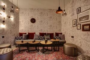 Χώρος καθιστικού στο Vienna House Easy by Wyndham Hamburg City