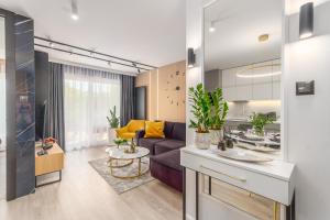 Część wypoczynkowa w obiekcie Apartamenty Fenomen - Premium Porto Nadmorskie Tarasy w Kołobrzegu