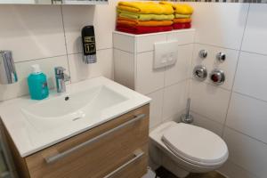 Ένα μπάνιο στο NEU! Reiterhof Finkenmühle Fewo Boris mit Balkon