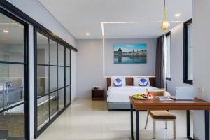 Posezení v ubytování FOX Lite Hotel Cikarang