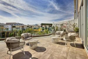 Χώρος καθιστικού στο Rabat Marriott Hotel