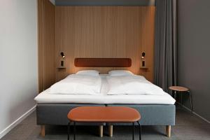 Postel nebo postele na pokoji v ubytování Four Points Flex by Sheraton Horsens + 20 fotografií