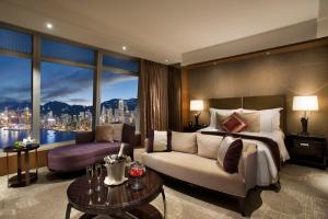 Ruang duduk di The Ritz-Carlton, Hong Kong
