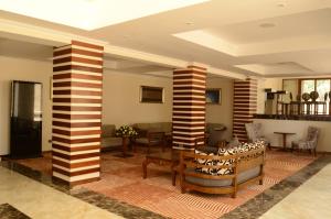 The White Rhino Hotel的休息区