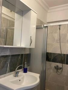 Et badeværelse på Lotus Pansiyon Sinop