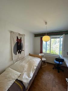 Letto o letti in una camera di Cache-Cache MOUNTAIN & QUIET chalet 10 pers