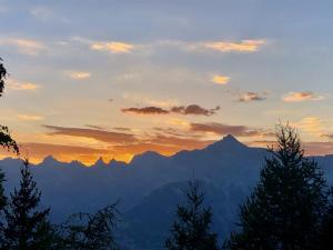 Paesaggio naturale nelle vicinanze dello chalet