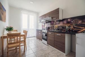 Kuchyňa alebo kuchynka v ubytovaní Skodova 4 Apartments