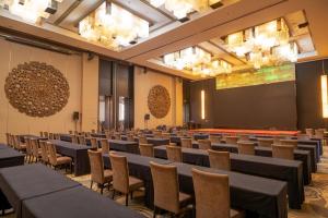Istumisnurk majutusasutuses Xicheng International Hotel Guangzhou Sanyuanli Jiangxia Metro Station Branch