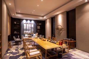 Istumisnurk majutusasutuses Xicheng International Hotel Guangzhou Sanyuanli Jiangxia Metro Station Branch