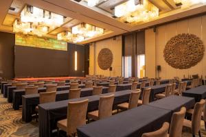 Ärikülastajate ala ja/või konverentsiruum majutusasutuses Xicheng International Hotel Guangzhou Sanyuanli Jiangxia Metro Station Branch