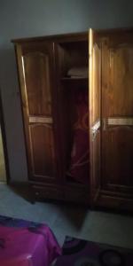 Ένα ή περισσότερα κρεβάτια σε δωμάτιο στο Agadir apartment