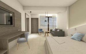 Voodi või voodid majutusasutuse Kassandra Bay Resort, Suites & Spa toas