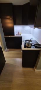 Kuchyň nebo kuchyňský kout v ubytování Apartment Bergen Central