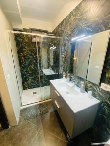 Koupelna v ubytování B&B l'angoletto