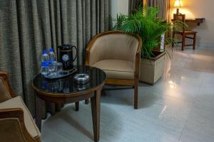 Posezení v ubytování Hotel Ashrafee