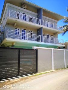 Bygningen som lejligheden ligger i