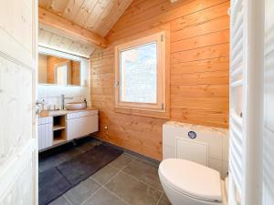 Koupelna v ubytování Chalet neuf le doux glace + 10 fotografií