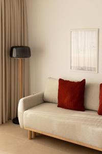Pure Sea Apartments Villajoyosa的休息区