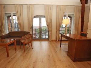 Istumisnurk majutusasutuses Bergström Hotel Lüneburg