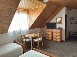 Μια τηλεόραση ή/και κέντρο ψυχαγωγίας στο Apartmány v Müllerovom dome