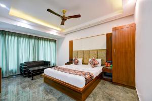 Postel nebo postele na pokoji v ubytování Hotel Sohana Palace Near New Delhi Railway Station and Connaught Place