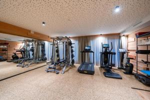 Palestra o centro fitness di Resort La Ginabelle