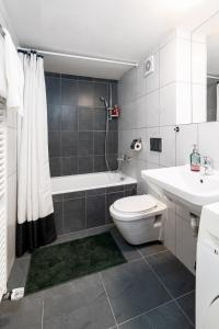 Koupelna v ubytování Modern loft-apartments in Prague