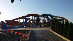 Aquapark v kempingu alebo blízkom okolí