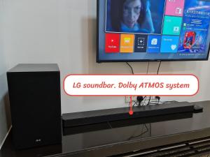 TV a/nebo společenská místnost v ubytování SS15 Courtyard Subang Jaya Sunway European Designer Suite Netflix 100m to LRT #23